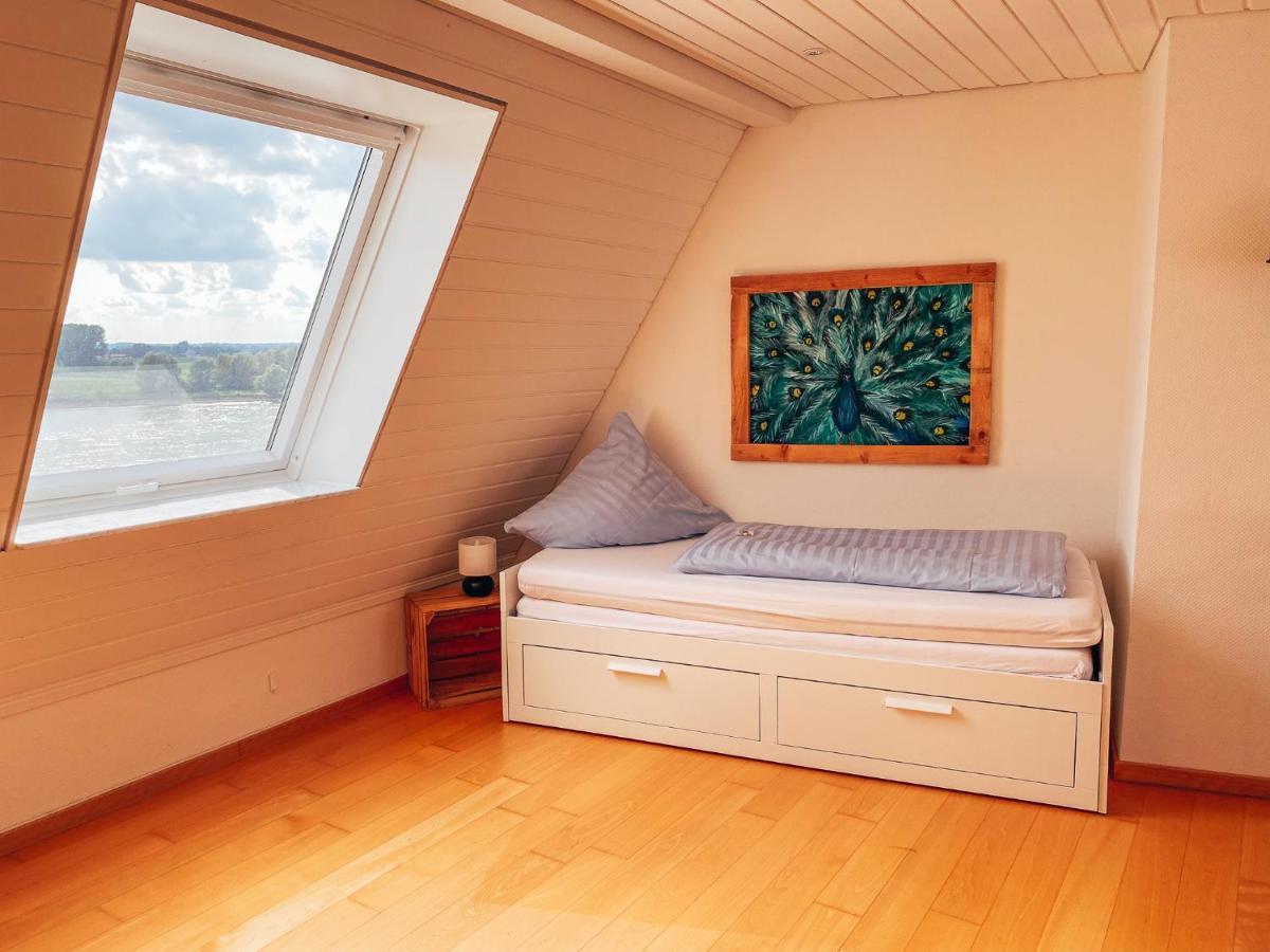Rheinloft 3 - Grosse Giebelwohnung Mit Dachterrassen An Der Rheinpromenade Emmerich Exterior photo