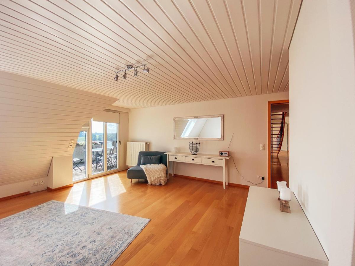 Rheinloft 3 - Grosse Giebelwohnung Mit Dachterrassen An Der Rheinpromenade Emmerich Exterior photo